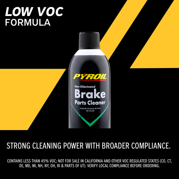 Pyroil™ Non-Chlorinated Brake Parts Cleaner (Low VOC), 13oz