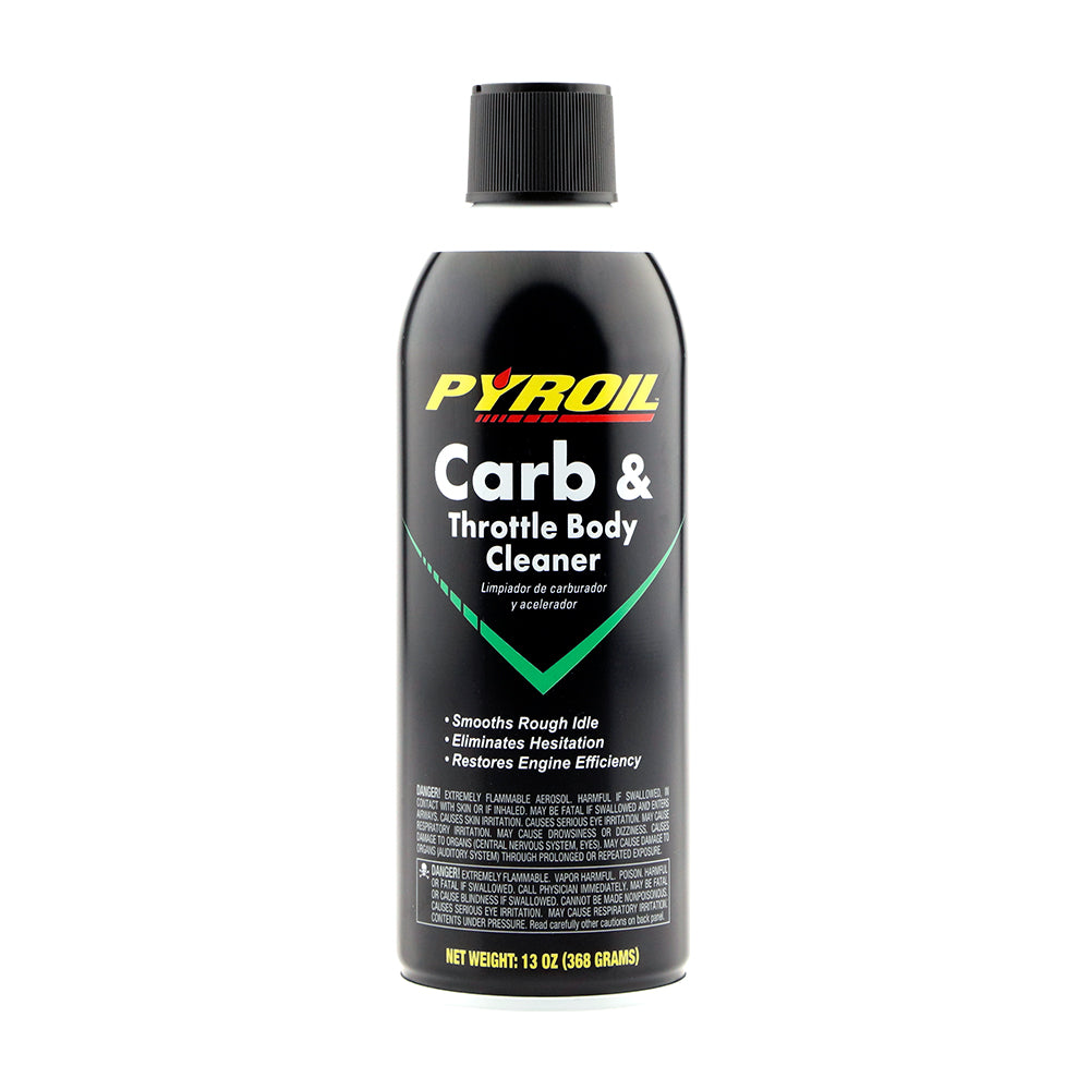 Pyroil™ Carb & Throttle Body Cleaner (Low VOC, 50 State Formula), 13oz –  Pyroil Chemicals