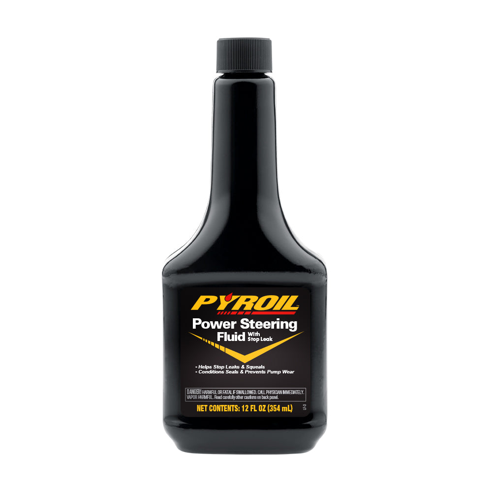 Pyroil™ Power Steering Fluid With Stop Leak, 12oz – Pyroil Chemicals