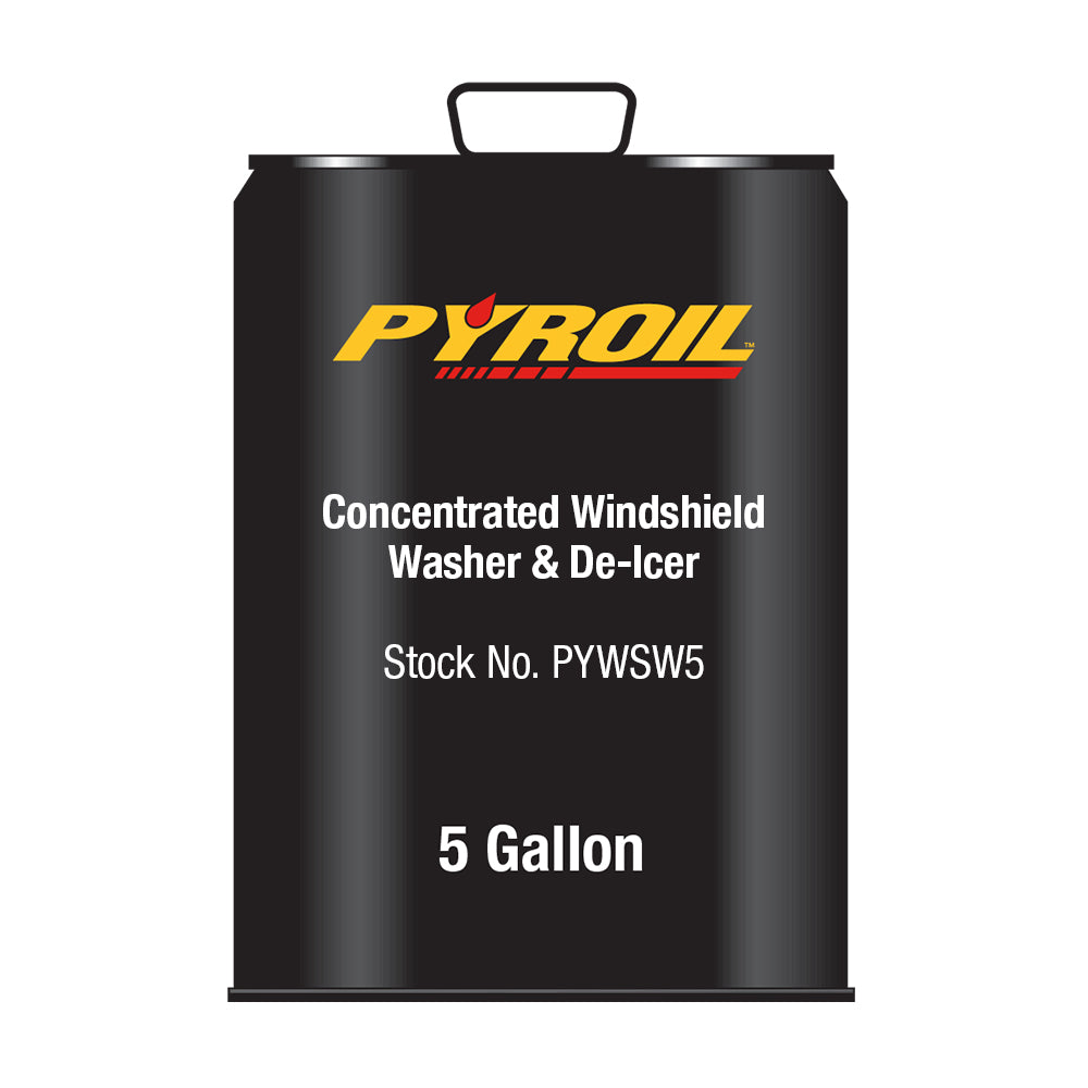 Pyroil™ Concentrated Windshield Washer & De-Icer, 5 Gal – Pyroil Chemicals